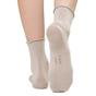 Beige Bamboo Sensory Soft Seamless Socks Set, Image 4 of 4