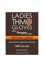 Black Full Finger Gloves with Thinsulate Lining, Image 2 of 5