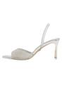 Silver Andyana Party Stiletto Heel Sandals, Image 3 of 4