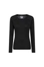 Black Talus Long Sleeved Top, Image 1 of 4