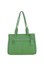Green 'London' Real Leather Shoulder Bag, Image 2 of 5