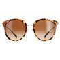 Brown Round Jet Set Tortoise Smoke Gradient Adrianna Bright MK1099B, Image 1 of 4
