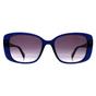 Blue Ted Baker Blue Square Gloss Crystal Navy Grey Gradient TB1740 Penelope, Image 1 of 3