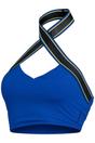 Blue Stripe Halter Neck Bikini, Image 2 of 2