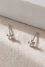 Silver Mia Gioielli Silver Sterling Silver Dainty Flower Studs, Image 3 of 3