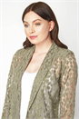 KHAKI Petal Lace Jacket, Image 4 of 9