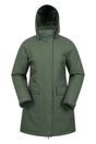 Khaki Rain On Waterproof Padded Jacket, Image 1 of 4