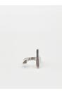 Silver Geometric Shape Ring in Silver, Image 3 of 3