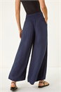  Relaxed Animal Print Wide Leg Trouser, Image 3 of 5