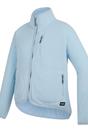 Sky Blue Frankie Full Zip Fleece Jacket, Image 3 of 4