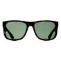 Brown Rectangle Matte Havana Dark Green Polarized RB4165 Justin, Image 1 of 3