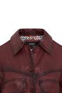 Red Retro Biker Leather Jacket - Kopervik, Image 5 of 6