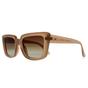 Brown Montana Brown Rectangle Shiny Light Brown Cream Brown Gradient Polarized MP193, Image 2 of 3