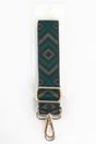 Khaki Aztec Woven Bag Strap, Image 4 of 4