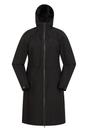 Black Hilltop Extra Long Waterproof Jacket, Image 1 of 4