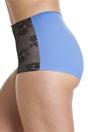Blue 2 Pack Seamless High Waist Floral Briefs, Image 4 of 5