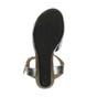 Silver Low Wedge Heel Buckle Sandals, Image 7 of 7