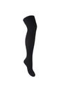 Black 1 Pack Over The Knee Wool Socks, Image 1 of 5