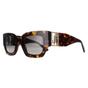 Brown Square Havana and Gold Brown Gradient NENA/S, Image 2 of 4
