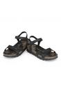 Black Womens Platform Wedge Sandals -Sulia B2, Image 5 of 8