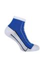 Blue 2 Pack Cotton Socks That Look Like Shoes, Image 1 of 4