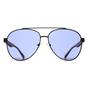 Grey Aviator Shiny Gunmetal Blue KC1394, Image 1 of 3