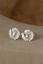 Silver Sterling Silver Scottish Thistle Studs, Image 3 of 3