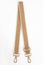 Tan Rattan Woven Wide Bag Strap, Image 1 of 4