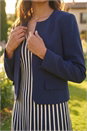 Navy  Smart Pocket Jacket, Image 4 of 4