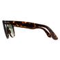Brown Ray-Ban Brown Rectangle Tortoise Green Sunglasses, Image 3 of 6