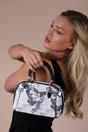 White Floral Print Grab Bag, Image 3 of 5