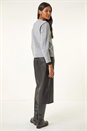 Grey Embellished Knit Jumper, Image 3 of 5