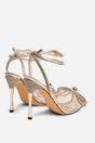 Silver Midnight Clear Perspex Pointed Toe High Heels, Image 3 of 4