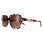 Pink Square Shiny Pink Havana Brown Gradient Polarized RA5304U, Image 2 of 4