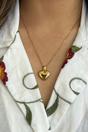 Gold Heart Pendant Necklace in Gold - Gift boxed, Image 5 of 5