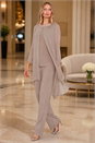 Stone Julianna Sequin Chiffon Overlay Top, Image 1 of 1