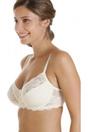 Ivory Classic Floral Lace Underwired Bra, Image 3 of 5