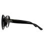 Black Fashion Black Dark Grey Gradient Sunglasses, Image 3 of 6