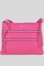 Pink 'Ayr' Real Leather Crossbody Bag, Image 1 of 5