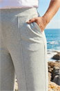 Grey Curve Front Pleat Trouser, Image 4 of 4