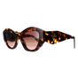 Brown Prada Brown Rectangle Honey Havana Brown Gradient PR07YS, Image 2 of 6
