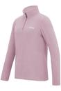 Lilac Sweetheart Quarter Zip Fleece Top, Image 3 of 4