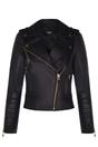 Gold Leather Quilted Brando Biker Jacket, Image 1 of 4