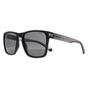 Black Polaroid Black Rectangle Matte Black Grey Grey Polarized PLD 2139/S, Image 2 of 4