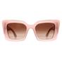 Pink Burberry Pink Square Frosted Pink Brown Gradient BE4344 Daisy, Image 1 of 4