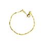 Gold Spero Gold Bead Chain Twisted Sterling Silver Bracelet, Image 1 of 5