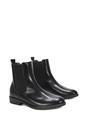 Black XY LONDON Black 'Nala' Chelsea Flatform Ankle Boots Pull On, Image 5 of 7