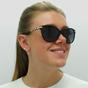Black Cat Eye Black Grey Gradient Polarized BE4216 Sunglasses, Image 5 of 6
