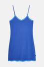 Royal Blue British Boxers Royal Blue "Ultra Blue" Bamboo Lace Strappy Nightdress, Image 4 of 4