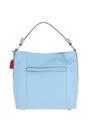 Light Blue Ashwood Leather Light Blue 'Musette' Real Leather Hobo Bag, Image 3 of 5